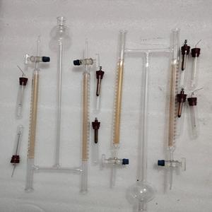 Appareil d'électrolyse Hoffmann en verre borosilicate transparent de qualité export, ensemble d'électrodes, capacité 50 ml, matériel de laboratoire OEM - Product Image 1