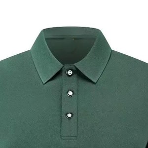 Polo de Punto de Color Sólido para Mujer, Manga Corta, Corte Regular Informal, Beige, Tela Cómoda, Aspecto Elegante, ODM OEM - Product Image 2