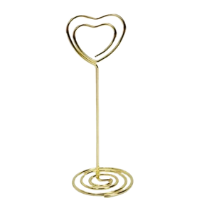 Portable Advance Quality Card Holder Nordic Style table Decorative Metal Card Holder Best Place Cards & Table Numbers - Product Image 3