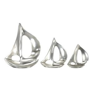 Escultura Decorativa de Velero de Metal en Oferta, Hecha a Mano, para Sala de Estar, Vestíbulo de Hotel, Restaurante y Decoración, Disponible para la Venta - Product Image 1