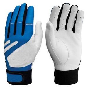 Guantes Deportivos Azules y Blancos hasta la Muñeca, Material PU Transpirable para Uso Deportivo, Estilo Primavera-Verano - Product Image 1