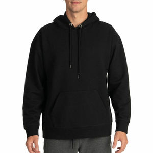 Sweat-shirts à capuche pour hommes, coupe classique, couleurs unies, décontractés, en coton, pour l'automne - Product Image 1
