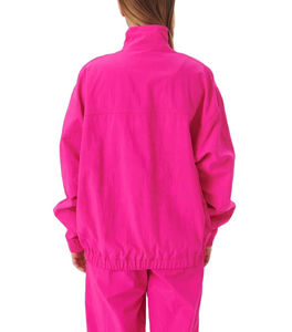 New Style Custom Nylon Windbreaker <b>Sheep</b> <b>Skin</b> Zip <b>Jacket</b> Printed Windproof Sweat Pant Tracksuit <b>Jacket</b> Men - Product Image 3