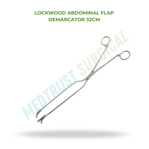 Pinza de Marcación Quirúrgica para Flap Abdominal de 32 cm, Instrumento de Cirugía Plástica - Product Image 2