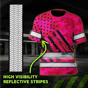 Chemises haute visibilité à manches courtes Classe 3, chemises de sécurité imprimées par sublimation pour hommes et femmes - Product Image 5