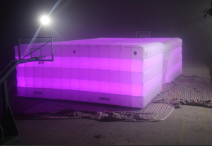 Tente cube gonflable avec éclairage pour fêtes ou événements publicitaires - Product Image 3