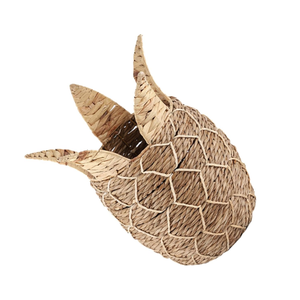 Creative Water Hyacinth Pineapple Shape Woven <b>Basket</b> Rustic Style Decorative <b>Storage</b> <b>Baskets</b> from Vietnam B2B - Product Image 2