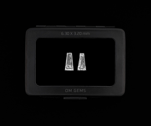 OM GEMS Diamante Cultivado en Laboratorio Certificado por IGI, Corte Baguette Cónico, Color E,F, Claridad VVS-VS, 0.6 Ct, para Joyería, Diamante Cultivado en Laboratorio al por Mayor - Product Image 3