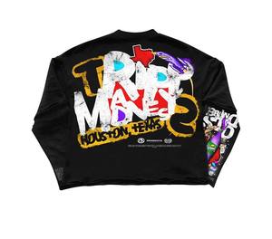 Camisetas de Manga Larga para Hombre, Diseño 2026, Logotipo Impreso en DTG, 100% Algodón, Estilo Vintage, Ropa Deportiva Urbana - Product Image 3