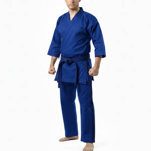 ชุดคาราเต้สไตล์ใหม่ ชุดยิวยิตสู ผ้าเรียบเนียน แข็งแรง ทนทาน เคลื่อนไหวง่าย เหมาะสำหรับการฝึกซ้อมเป็นประจำ - Product Image 1