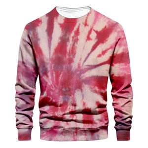 Sudadera de Cuello Redondo de Alta Calidad, 100% Algodón Grueso, con Logotipo Personalizado, Estilo Tie Dye, para Venta al Por Mayor - Product Image 2
