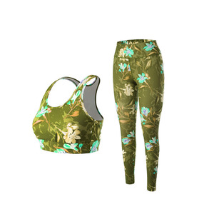 Wholesale Women Yoga Set Breathable Custom Made Lightweight Activewear Seamless Fitness Gym Wear Sports Bra Soft <b>Leggings</b> - Product Image 2