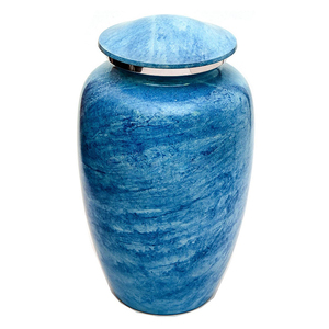 Handmade Metal Cremation Urn for Human Ashes Large Capacity Adult <b>Memorial</b> Funeral Urn - Product Image 4