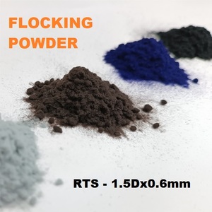 Poudre de flocage électrostatique en nylon RTS, 0,6 mm, 1,5D Denier, fibres de flocage EGP-0662 - Product Image 6