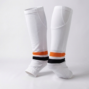Chaussettes de hockey sur glace haut de gamme, vêtements de sport de haute performance pour équipes, avec logo personnalisé, service OEM, taille OEM, marque privée - Product Image 1