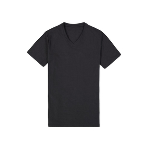 Custom Boxy Heavyweight Men's <b>T</b>-<b>Shirt</b> 100% Cotton <b>V</b>-<b>Neck</b> Sun Protection and Softness - Product Image 1