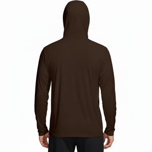 Camisa de Pesca de Manga Larga con Capucha de Secado Rápido, Material de Poliéster y Elastano, Ropa para Actividades al Aire Libre - Product Image 2