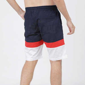 Sporty Solid Men's Board Shorts Classic Modern Stylish Mid Waist <b>Drawstring</b> Closure Polyester/Cotton Quick Dry Summer Casual - Product Image 2