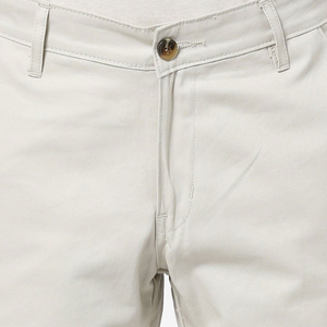 Pantalon cargo léger et respirant, taille haute, en toile de coton durable, coupe droite, multi-poches, style décontracté - Product Image 6