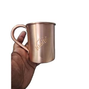 Attractive Look Handmade Copper Wine Tumblers Copper Cold Drink and Whisky Mug Wholesale Manufacturer Handmade Handicraft - Product Image 1