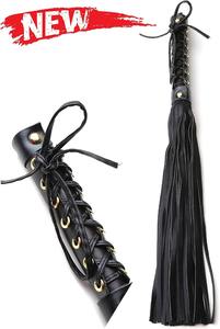 Fouet d'entraînement équestre en cuir SPALL JP SPORTS 18 pouces SJS-HF-0017 - Product Image 2