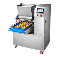 Machine automatique de dépose de biscuits pour éclairs et biscuits danois avec coupe-fil en option