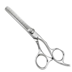 Tijeras Profesionales de Acero Inoxidable para Adelgazar el Cabello, 30 Dientes, para Diestros, Mango Largo, Tijeras Texturizadoras para Cabello, Herramientas de Corte para Salón - Product Image 1