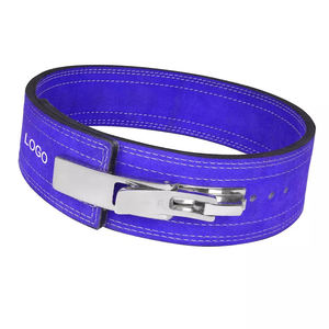 Cinturón de Levantamiento de Pesas de Cuero Ajustable de Alta Resistencia con Palanca Suave Personalizado OEM - Product Image 5