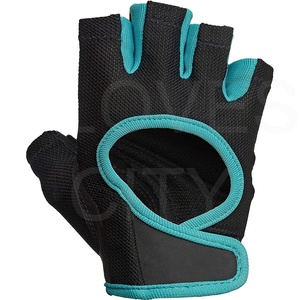 Unisex Breathable Leather Half-Finger <b>Gloves</b> for Men and Women <b>GLOVES</b> City Custom Outdoor Recreation <b>Weight</b> Lifting Gym Use - Product Image 1