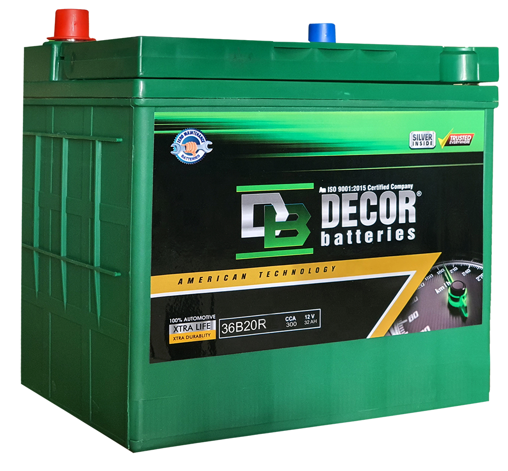 36B20 R/L 12V 32AH@C20 Automotive SMF Battery for Cars, Trucks and Other Commercial Vehicles by BHARTI INDUSTRIES PRIVATE LIMITED