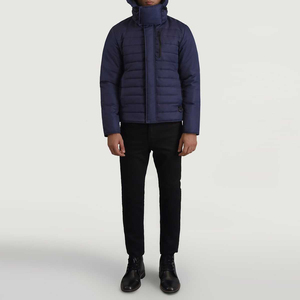 Wholesale <b>Cheap</b> Prize Long Sleeve Men's Outdoor <b>Jacket</b> Breathable Fabric Stand Collar Oversize Full Zip Up <b>Puffer</b> <b>Jacket</b> For Men - Product Image 5