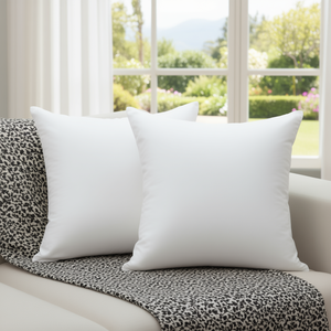 Premium 20x20 Inch Soft Microfiber Throw Pillow Cushion <b>Cover</b> Square Pattern with Back Part <b>for</b> Home or Hotel Use - Product Image 3