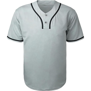 Maillot de baseball personnalisé haut de gamme, impression par sublimation à boutons, vêtements de sport pour équipes, fabricant d'articles de sport - Product Image 1