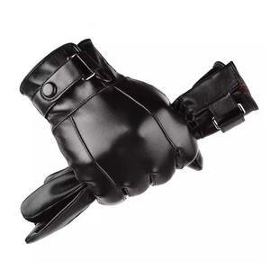 Gants tactiles en cuir de haute qualité, respirants, doublure cachemire ultra douce, thermiques, pour homme, décontractés, été, cyclisme - Product Image 6