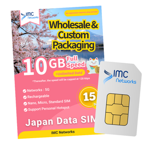 Wholesale Japan Global Mobile Data Connectivity SIM Card Custom Package 4G 5G Travel eSIM Physical SIM - Product Image 1