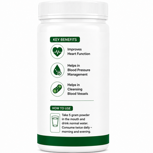 MY HERBAL CARDIC-M8 Poudre Formule d'extraits végétaux premium pour la santé cardiaque et cardiovasculaire Soutien et vitalité cardio dienemental quotidienne - Product Image 3