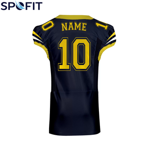 Service OEM, maillots de football américain personnalisés avec impression numérique, 100% polyester, nom et numéro d'équipe personnalisés, maillot de football américain - Product Image 5