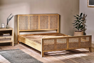 Muebles de Dormitorio de Lujo, Cama Plegable de Madera Maciza con Compartimentos de Almacenamiento Multiusos y Artesanía Premium - Product Image 4