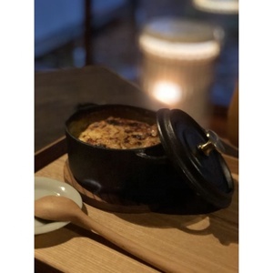 Precio al por mayor Recipiente de hierro fundido con tapa Versátil Utensilios de cocina 59 Cocotte de hierro fundido 10 cm - Product Image 3