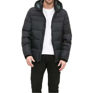 New Autumn and Winter Unisex Fashion <b>White</b> Polyester Filled Stand Collar Luxury Designer <b>Waterproof</b> Casual Puffer <b>Jacket</b> - Product Image 5