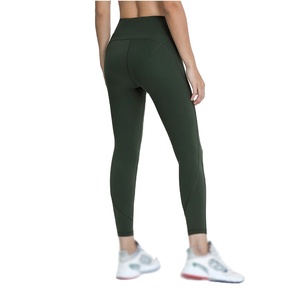 Women Yoga Tights | Buttery Soft High Waist Four-Way Stretch <b>Seamless</b> <b>Leggings</b> Fitness & Yoga Wear - Product Image 6