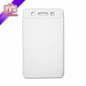 <b>Plastic</b> PVC Id Card Name Badge for Single Card - Product Image 5