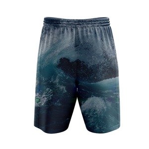 High Quality Sublimation Shorts Lightweight Breathable Fabric Comfortable Fit Vibrant Print New Design Men Sublimation Shorts - Product Image 4