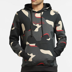 Professional New Design Men's Camouflage Hooded Sweatshirt Regular Fit <b>100</b>% <b>Polyester</b> Breathable Casual Autumn Wear - Product Image 1