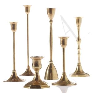 NOUVEL ARRIVAGE UNIQUE DESIGN BOUGEOIR EN ALUMINIUM MARIAGE OR BOUGEOIR MODERNE BOUGEOIR PILIER PORTE - Product Image 1