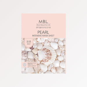 แผ่นมาส์กหน้าสีชมพู Embiel Pearl Intensive Mask Sheet 10 แผ่น แผ่นมาส์กหน้า แผ่นมาส์กหน้าสำหรับผู้ชาย แผ่นมาส์กหน้า - Product Image 6