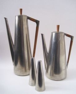 Serve ware luxury hostess <b>gift</b> premium <b>tea</b> ceremony <b>set</b> stylish metallic decor refined kitchen accessories elegant - Product Image 4