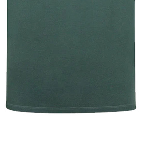 Polo de Piqué de Algodón de Manga Corta Verde Sólido para Hombre, Calidad Premium, Transpirable, Corte Regular Informal - Product Image 4