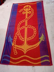 Vente en gros Serviette de bain en coton écologique à séchage rapide, douce et super absorbante, en velours corail imprimé, logo personnalisé personnalisé - Product Image 3