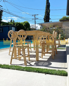 Chaise pour enfants en rotin faite à la main pour événements, locations de mariages, fêtes d'anniversaire, festivals et décoration élégante de lieux de réception pour enfants - Product Image 2